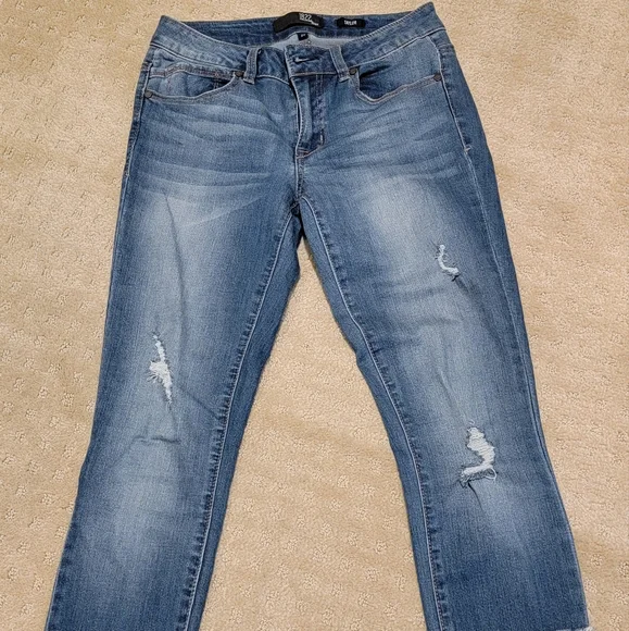 1822 Denim Jeans 882 Denim Taylor Cuffed Capri Size 27 Poshmark
